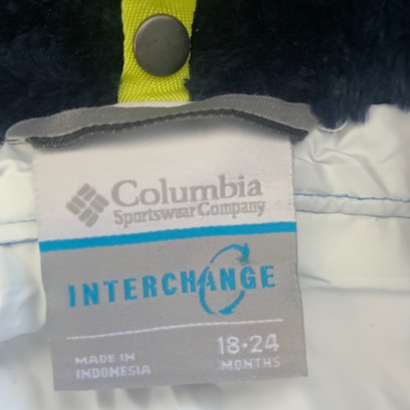 Toddler Columbia Interchange 2 piece snow suit - Picture 6 of 7